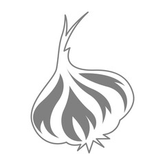 Garlic icon logo design