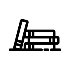 books icon or logo isolated sign symbol vector illustration - high quality black style vector icons
