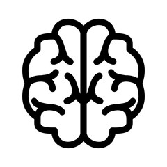brain icon or logo isolated sign symbol vector illustration - high quality black style vector icons
