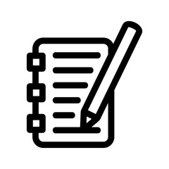 essay icon or logo isolated sign symbol vector illustration - high quality black style vector icons
