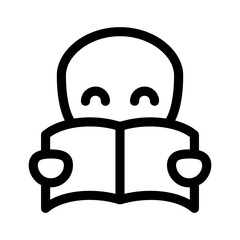 learning icon or logo isolated sign symbol vector illustration - high quality black style vector icons
