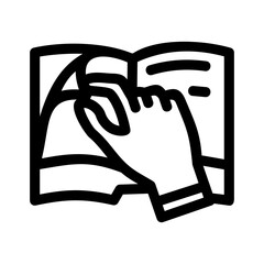 learning icon or logo isolated sign symbol vector illustration - high quality black style vector icons
