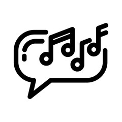 music icon or logo isolated sign symbol vector illustration - high quality black style vector icons
