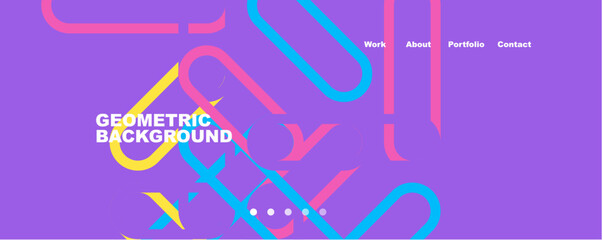 Abstract lines creative background. Vector Illustration For Wallpaper, Banner, Background, Card, Book Illustration, landing page