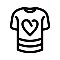 t-shirt icon or logo isolated sign symbol vector illustration - high-quality black style vector icons
