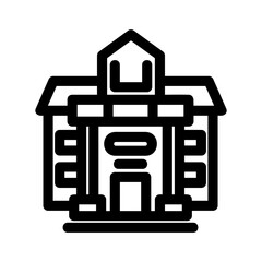 university icon or logo isolated sign symbol vector illustration - high quality black style vector icons
