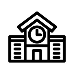 university icon or logo isolated sign symbol vector illustration - high quality black style vector icons
