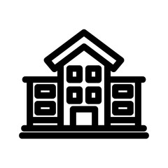 university icon or logo isolated sign symbol vector illustration - high quality black style vector icons
