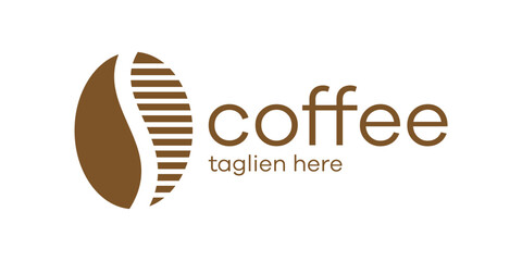 coffee abstract logo icon vector illustration