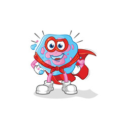 Fototapeta premium cell heroes vector. cartoon character