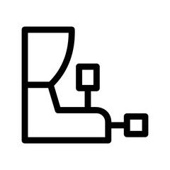 acupuncture icon or logo isolated sign symbol vector illustration - high quality black style vector icons
