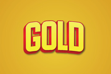 Gold typography premium editable text effect	