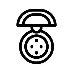 cosmetics icon or logo isolated sign symbol vector illustration - high quality black style vector icons
