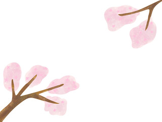 桜のフレーム