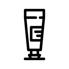 cream icon or logo isolated sign symbol vector illustration - high quality black style vector icons
