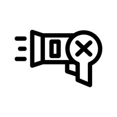 hair dryer icon or logo isolated sign symbol vector illustration - high quality black style vector icons
