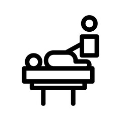 massage icon or logo isolated sign symbol vector illustration - high quality black style vector icons
