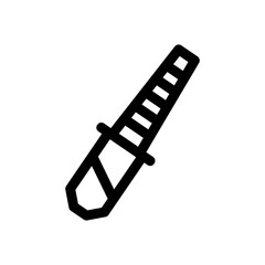 nail file icon or logo isolated sign symbol vector illustration - high quality black style vector icons
