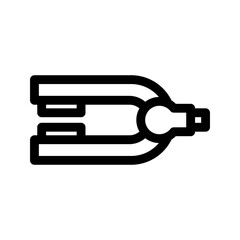 straightener icon or logo isolated sign symbol vector illustration - high quality black style vector icons
