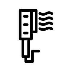 straightener icon or logo isolated sign symbol vector illustration - high quality black style vector icons
