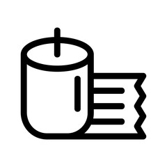 tissue icon or logo isolated sign symbol vector illustration - high quality black style vector icons
