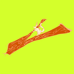 Cute Animal standing on the tree