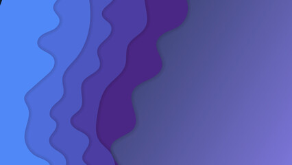 Colorful wave curve vector background. Vibrant Waves Colorful Curve Vector Background