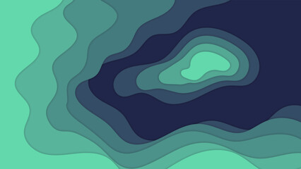 Summer Spectrum Bright and Bold Wave Design Background