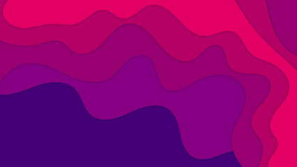 Colorful wave curve vector background. Vibrant waves background. Abstract motion geometric curve vector graphic