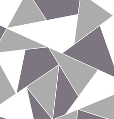 geometric shape in soft color background . Triangular 3d modern background.