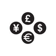 money icon , travel icon vector