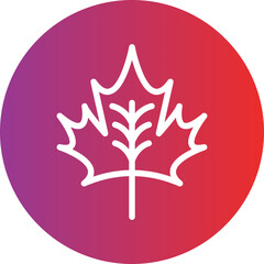 Vector Design Maple Icon Style