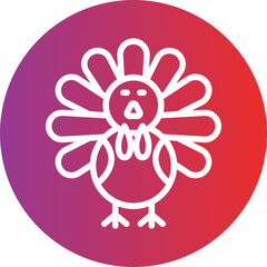 Vector Design Thanksgiving Icon Style