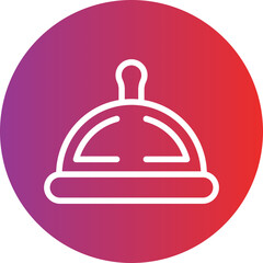 Vector Design Platter Icon Style