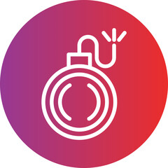 Vector Design Bomb Icon Style