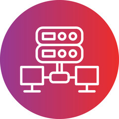 Vector Design Server Icon Style