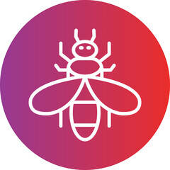 Vector Design Bee Icon Style
