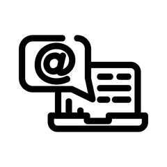 email icon or logo isolated sign symbol vector illustration - high quality black style vector icons
