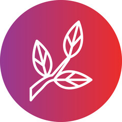 Vector Design Branch Icon Style