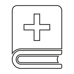 Obraz premium File, document, medical icon