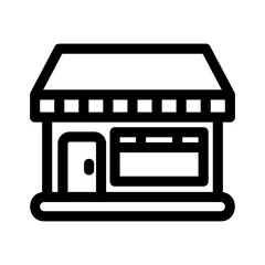 marketplace icon or logo isolated sign symbol vector illustration - high quality black style vector icons
