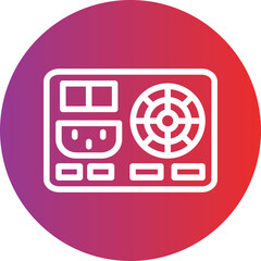 Vector Design Power Supply Icon Style