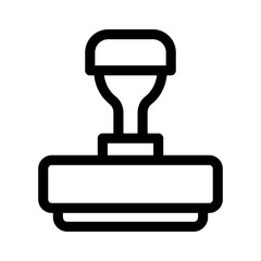 stamp icon or logo isolated sign symbol vector illustration - high quality black style vector icons
