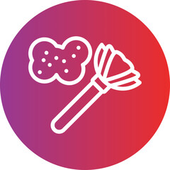 Vector Design Dusting Icon Style