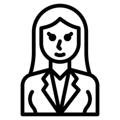 avatar line icon