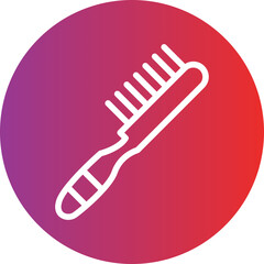 Vector Design Cleaning Brush Icon Style