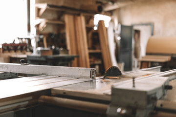 Circular saw blade for wood work in carpenter's shop