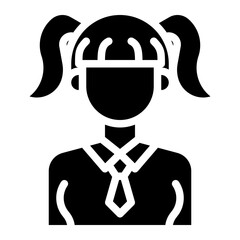 avatar glyph icon