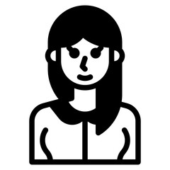 avatar glyph icon
