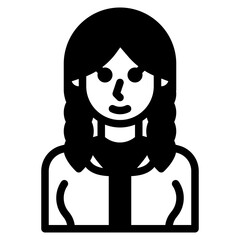 avatar glyph icon